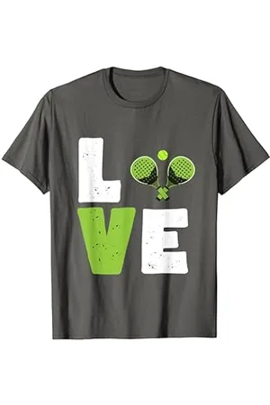 Love Padel - Camiseta Padel Unisex - Gris