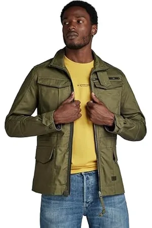 Chaqueta Supedry Rocky verde militar para hombre