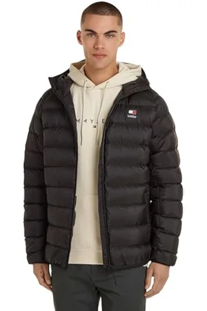 Tommy Hilfiger - Chaqueta impermeable transpirable con capucha para hombre