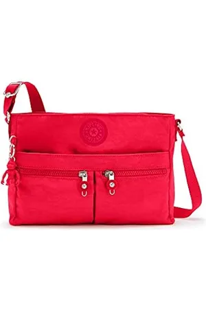 Kipling Bolso bandolera New Angie para mujer, Brillo metálico., Nuevo bolso  cruzado Angie para mujer, bolso cruzado ligero, bolsa de viaje de nailon