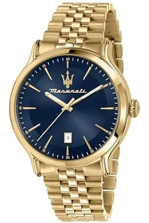 Reloj Maserati Tradizione Hombre Plateado, Rosado y Azul Automático  R8823146001