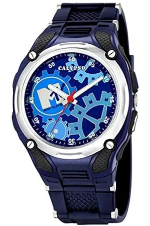 Reloj Hombre Calypso K5819/2 Digital Caja y Correa Azul