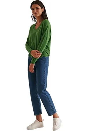 NA-KD V-Neck Jersey Top Camisa Cami, , XS para Mujer