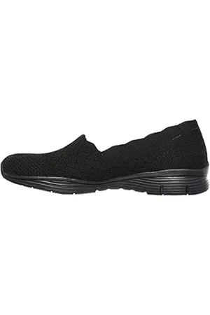 Skechers Zapatillas de Mujer, Negro, 36.5 EU : : Moda