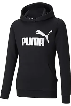 Sudadera Puma Power Cat Naranja/Bco/Negro Niño