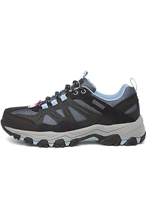 Zapatillas Deportivas Caminar Mujer Skechers 149312_BBK Negras con Cordones