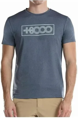 Camiseta +8000 Menend Hombre Negro