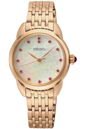 Reloj Seiko sur412p1 dorado mujer