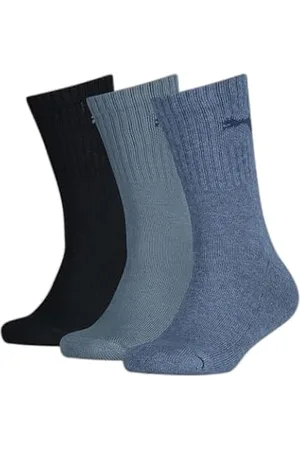 2 pares de calcetines altos para mujer Puma Women Slouch Sock 2P 938005  Grey Melange / Purple 03