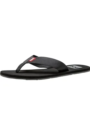 Helly Hansen Sandalia con Logotipo 2, Hombre, Black, 45 EU