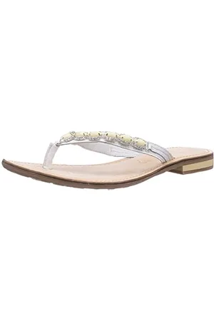QS by s.Oliver 27104, Sandalias de cuña Abiertas Mujer, , 40 EU