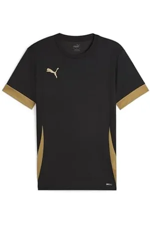 Nueva colección de camisetas deportivas de color dorado para mujer