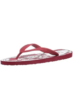 Vans HANELEI - Sandalias de lona para hombre, color Rojo ((Authentic) red F75), talla 46