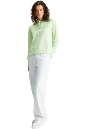 Calvin Klein Jeans ARCHIVAL MONOLOGO Hoodie J20J221335 Sudaderas con Capucha, , M para Mujer