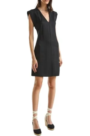 Benetton Vestito 46m4dv08o Vestido, , L Mujeres