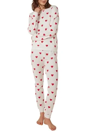 Petit Bateau A0B5U Pijama De Manga Larga Mujer XXL
