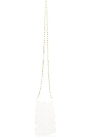 myMo Bolso de Mano, Clutch para Mujer, Color Blanco, Einheitsgröße