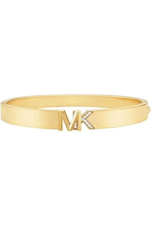 Michael Kors Pulsera de latón en Tono Dorado Premium para Mujer MKJ7966710