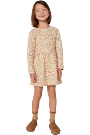 Petit Bateau A0BLT Vestido De Manga Larga Niñas 8 Años