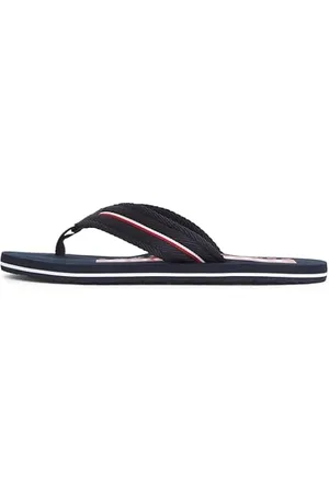 Tommy Hilfiger Chanclas Hombre Corporate Beach Sandal Zapatillas de dedo, Azul (Desert Sky), 41