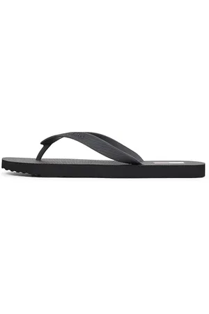 Tommy Hilfiger Chanclas Hombre Beach Sandal Sandalias de dedo, (Black), 40