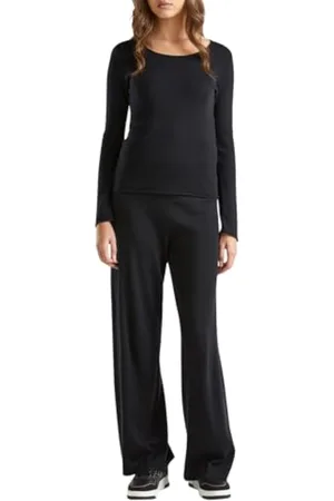Benetton Jersey M/L 10943m01s Sudadera, , Mujer