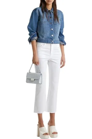 Benetton Pantalone 46QRDE010, Jeans Mujer,