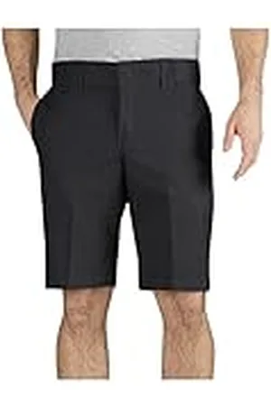 Dickies - WR849 Hombres 11 "Mechanical Stretch Trabajo Shorts, 32, Black