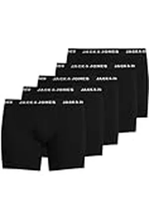 JACK & JONES Jachuey Trunks Noos Ps - Pack de 5 Bóxer, Hombre, , 3XL