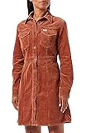 Wrangler Slim Western Dress Vestido Informal, , S Mujeres