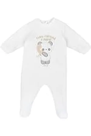 chicco Mono de Chenilla Con Abertura En Rótula, Unisex bebé, , 6 meses, Diseñado en Italia