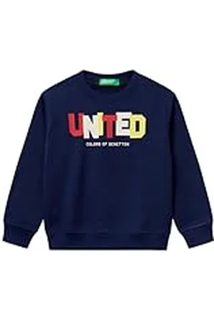 Benetton Maglia G/C M/L 3j70g10hw Sudadera sin Capucha, , 5 años Niños y Adolescentes