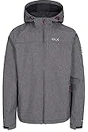 Trespass DLX - Chaqueta Softshell para hombre, resistente al agua, resistente al viento, para exteriores
