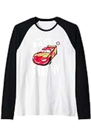 Cars McQueen Race To Granny Dia de la Madre Camiseta Manga Raglan