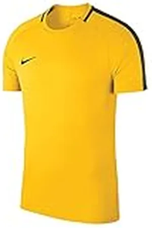 Nike Y NK Dry Acdmy18 Top SS T-Shirt, Niños, Tour Yellow/Anthracite/Black, M