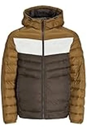 JACK & JONES Jjesprint Puffer Hood Chaqueta amortiguadora, , M para Hombre