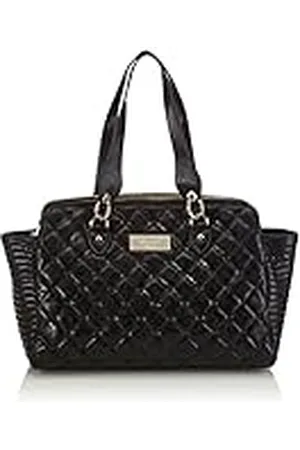 Blugirl Two Handles Bag, Bolso de Mano para Mujer, Black, 34x26x11 cm (B x H x T)