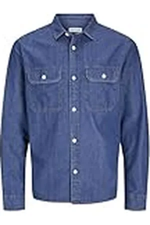 JACK & JONES Camiseta Jjetravis LS Noos Camisa de Manga Larga, , XXL Hombres