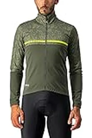 Castelli Chaqueta Finestre, Hombre, Military Green/Light Military, S