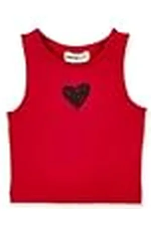 Tuc Tuc Camiseta Punto sin Mangas de niña en y Estampado Frontal