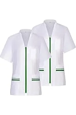 MISEMIYA Paquetes 2 Unidades - Camisa Sanitario Mujer - Uniforme Sanitario - Uniforme HOSTELERÍA 712 - XL