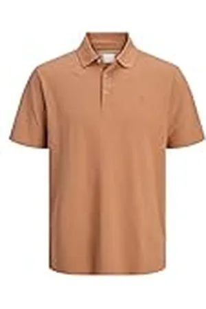 JACK & JONES Jprbluwilliam Wash SS Polo Sn, Sunburn, M para Hombre