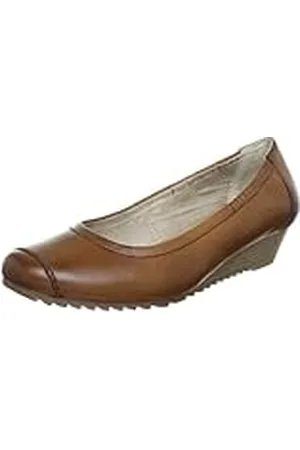 Jana Fashion 8-8-22203-20 - Zapatos de Vestir de Cuero para Mujer, Color marrón, Talla 40.5