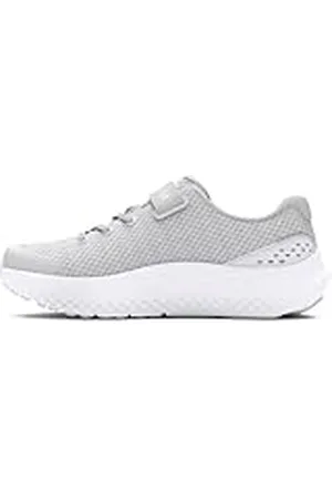 Under Armour UA GPS Surge 4 Deportivas de niña con cierre ajustable de velcro, zapatillas para correr con amortiguación
