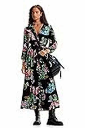 Desigual Vest_Poppy-Lacroix Vestido, , XL para Mujer