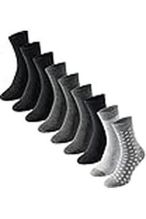 Schiesser Damen 9 Pack Socken Strümpfe-Sparpack Calcetines, , S-M para Mujer