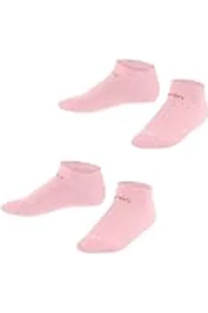 ESPRIT Foot Logo Multipack K Sn algodón lisos 2 pares, Calcetines cortos Unisex niños, , 27-30