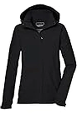 Killtec Mujer Chaqueta funcional/outdoor impermeable con capucha desmontable KOS 51 WMN JCKT, schwarz, 44, 42805-000