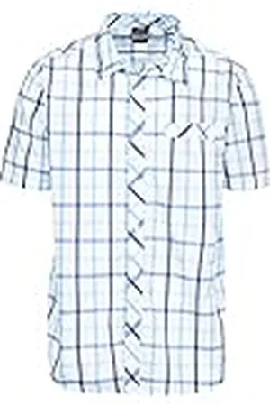 Trespass Arviat Camisa, Hombre, Blanco/Azul (BCH), XS