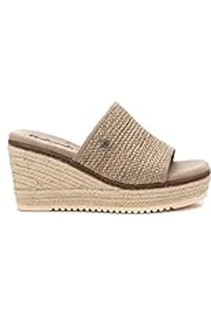 Refresh Sandalia Mujer Taupe - Calzado Cómodo y Versátil - Moda casual - Modelo 17264904 (Talla 39)